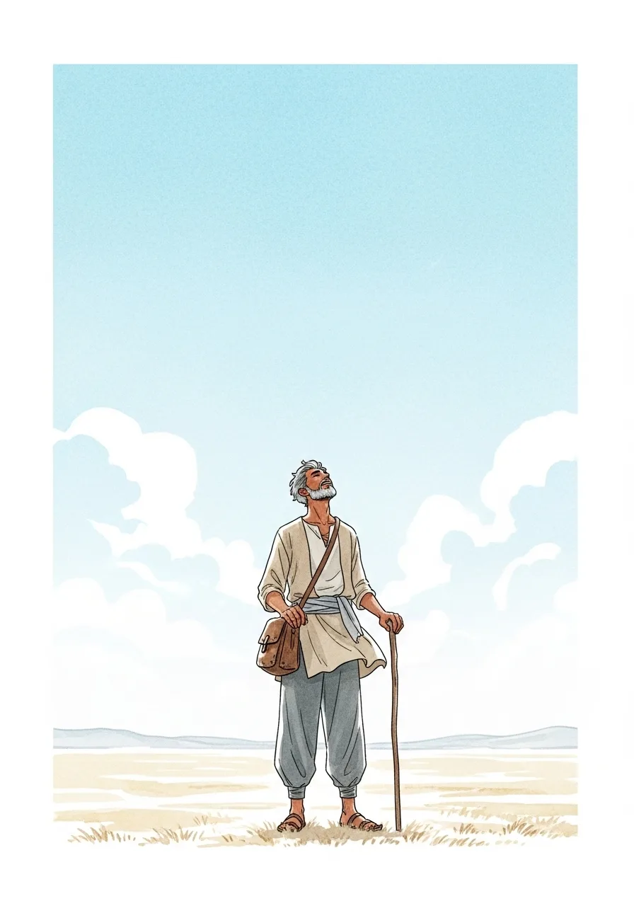 Página del libro de cuento con una imagen