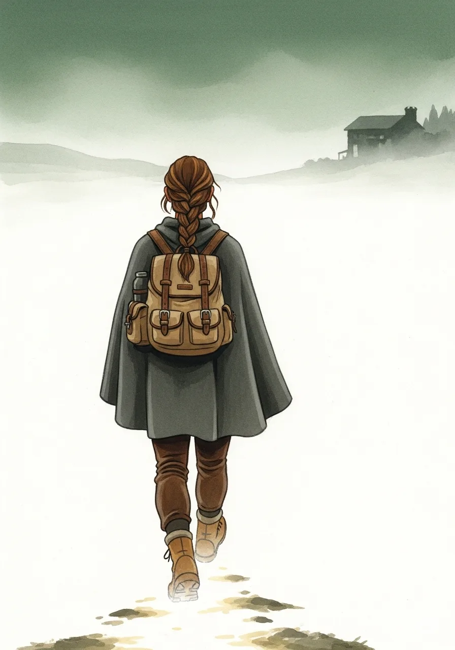 Página del libro de cuento con una imagen